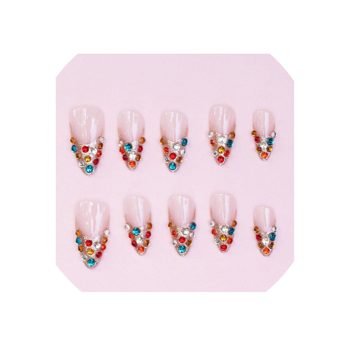 Neon Rhinestones - Mixxnails