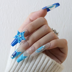 Azure Bloom - Mixxnails