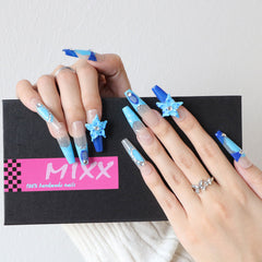 Azure Bloom - Mixxnails