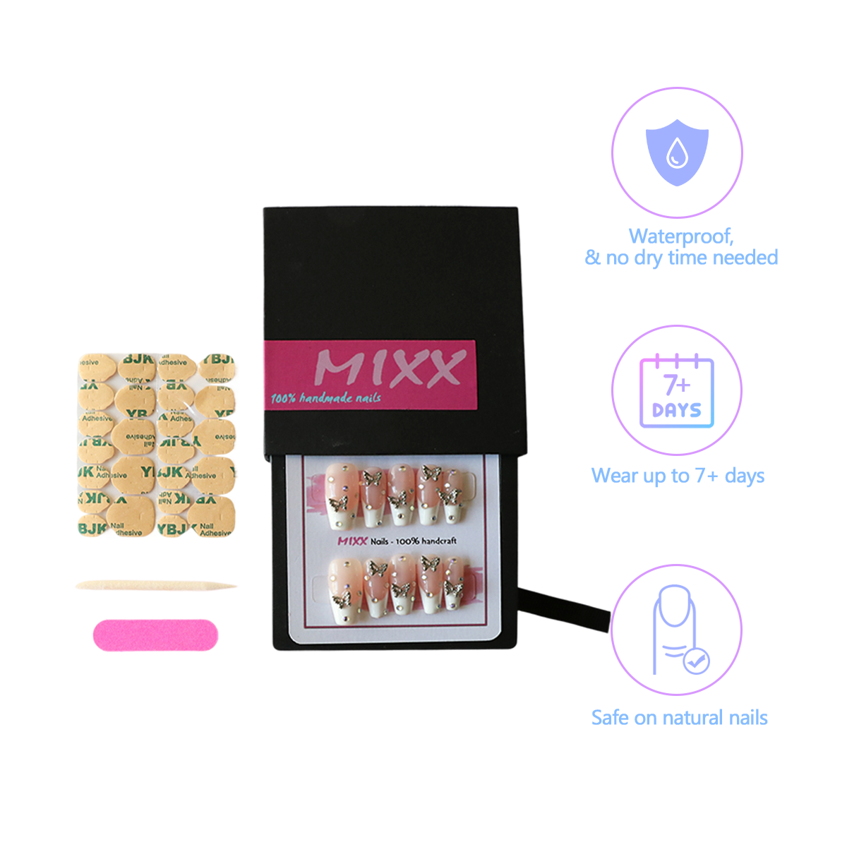 Butterfly Ballet - Mixxnails