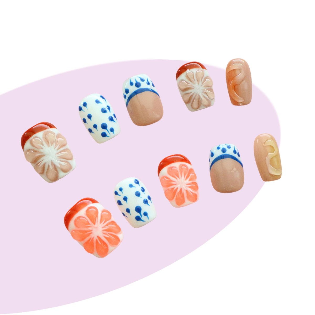 Ceramic Orange - Mixxnails