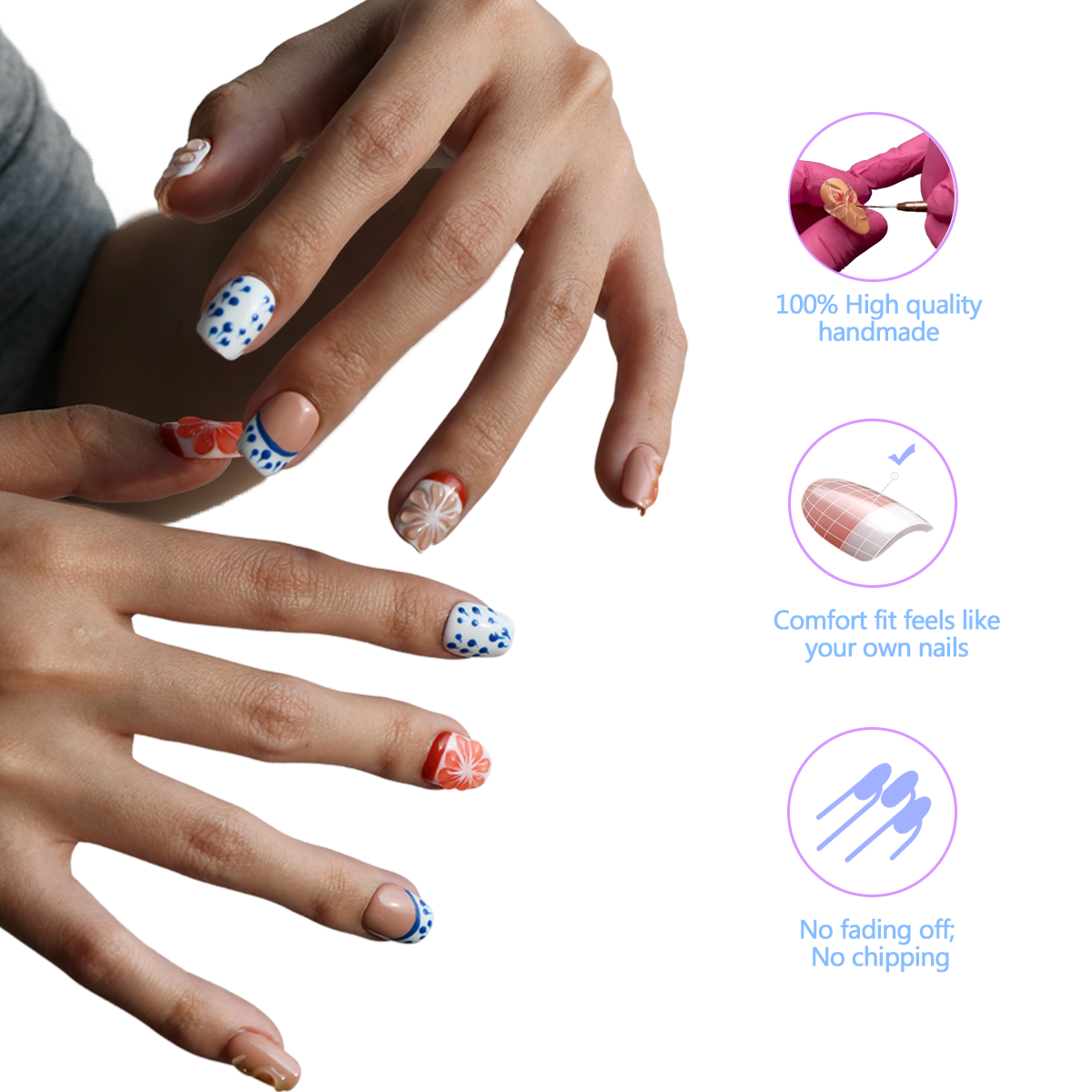 Ceramic Orange - Mixxnails