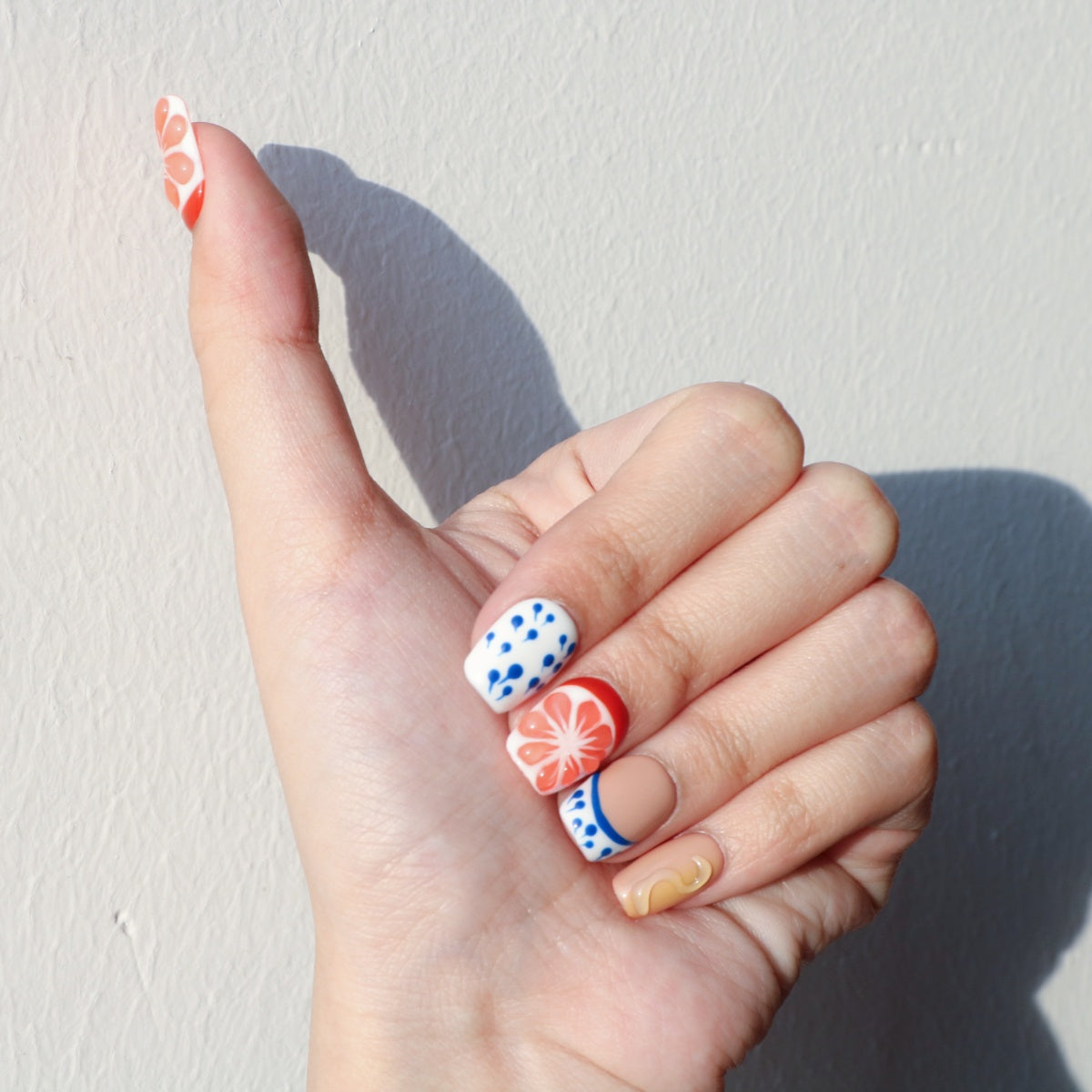 Ceramic Orange - Mixxnails