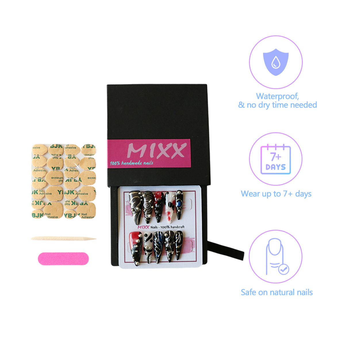 Punk Vibe - Mixxnails
